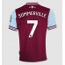 West Ham United Crysencio Summerville #7 Hjemmedrakt 2024-25 Kortermet
